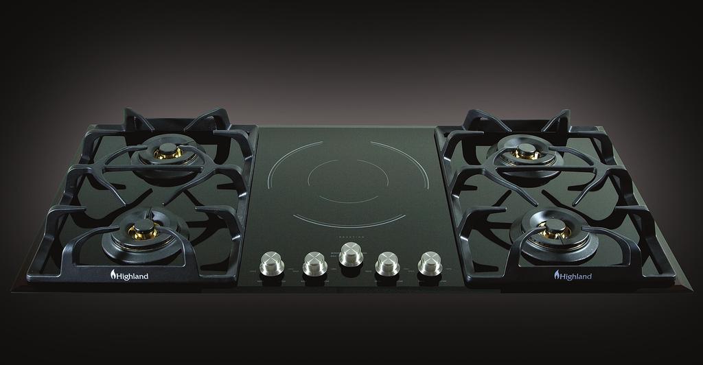 Some of the most powerful cooktops on the market. With more options for the serious cook, the new HP5Cl cooktop features both gas and induction cooking zones.