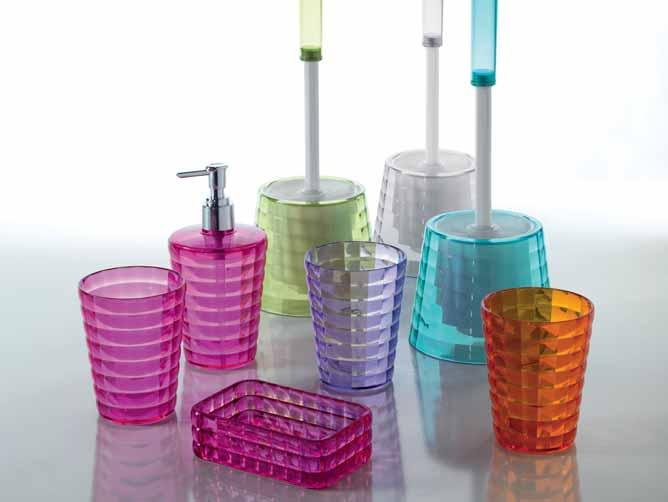Glady Line made of thermoplastic resins GL98 price $ 14,00 GL11 price $ 14,00 Tooth brush holder Soap holder size 3,35 x3,35 x4,33 size 3,15 x5,12 x1,57 00 trasparent 04 acid green 76 fuchsia 92
