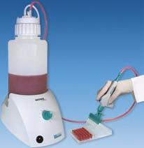 NEW Liquid Handling Stand VACUBOY Hand Controller VACUSAFE comfort Vacuum-controlled aspiration system Adjustable aspiration strength perfect for delicate cells Ideal tool for aspiration, disposal