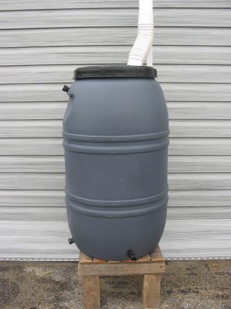 Pre-order rain barrels 55 gallon repurposed food grade barrels available!