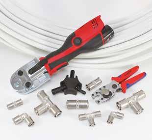 Maincor Fitting Systems MAINCOR PRESSING TOOLS Mini Pressing Tool Key Features Powerful Milwaukee Lithium-ion batteries One-handed operation Redundant switch-off and press force control with LED