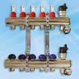 Maincor Underfloor Heating MANIFOLDS & WATER TEMPERATURE CONTROL Key Components UFH Manifold with Flowmeters UFH Control Pack Maincor 1-12 port UFH Manifolds are supplied complete with flowmeters for