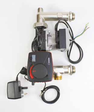 MANIFOLDS & WATER TEMPERATURE CONTROL Weather Compensated Control Pack (WC250) The Weather Compensated Control Pack WC250 is a preassembled water blending and pumping unit which is designed to be