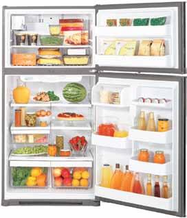 2011 LG Home appliances collection TOP FREEZER refrigerators The most traditional door style features the freezer section on top, full-width swing doors, and of course LG s refined approach to design.