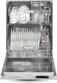 2011 LG Home appliances collection DISHWASHERS LG s line of dishwashers offer industry leading large capacity with quiet operation, along with remarkably intelligent cleaning performance and