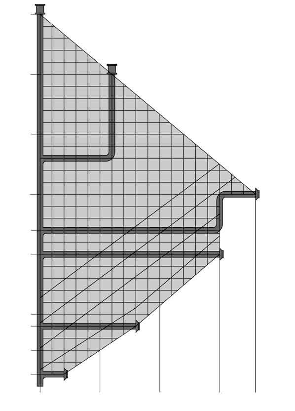 Initial Installation VENT CONFIGURATIONS AND RESTRICTOR SETTINGS: QUALIFIED INSTALLERS ONLY Figures 36 shows the range of venting options, it shows possible vent configurations if the unit is top