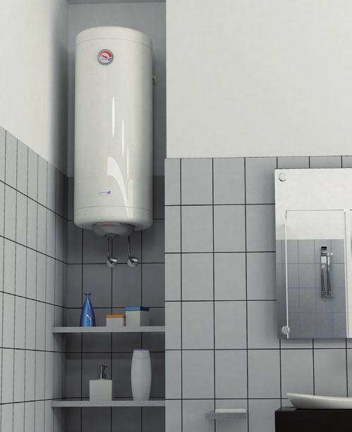 SLIM ELECTRIC WATER HEATERS SLIM AND ELEGANT, THAT CAN FIT IN TIGHT AND NARROW SPACES PERFORMING EXACTLY SIMILAR TO THE