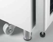 The stable telescopic rails of the Hettich Tray System (HTS) can be extended up to 70% horizontally.