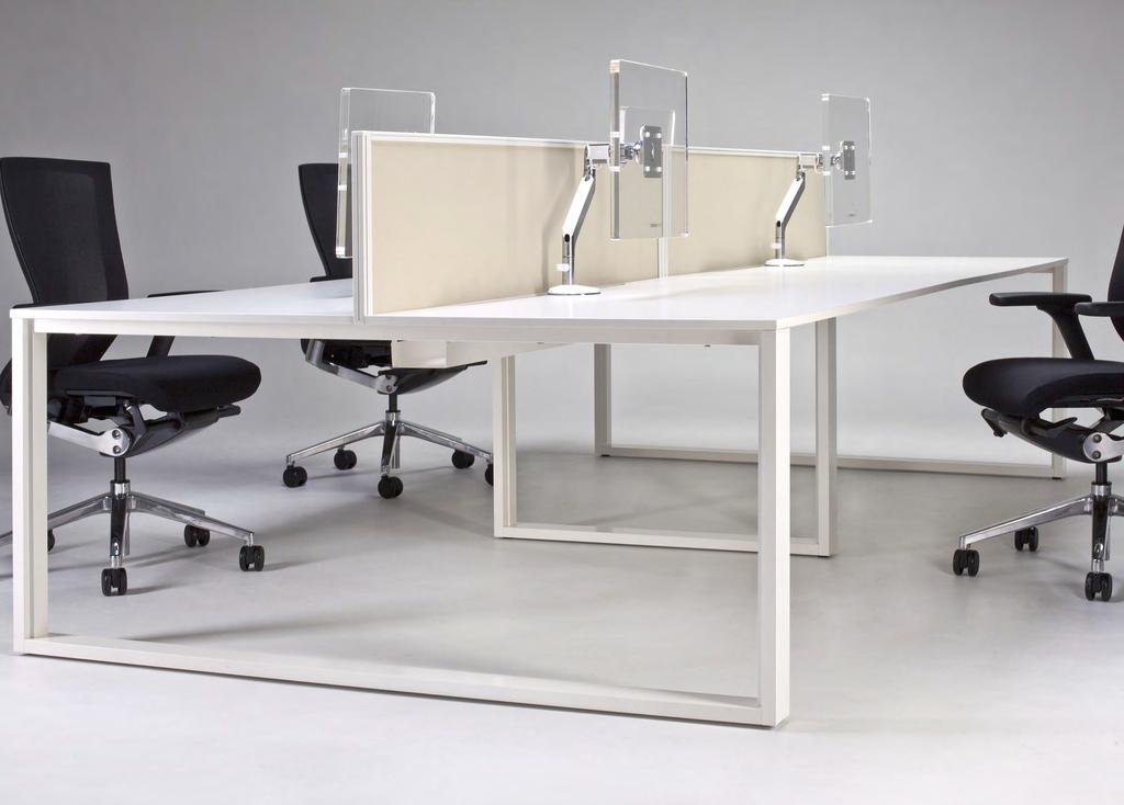 ICE (Inspiring Contemporary Environments) is a contemporary desking system with a simple set of intelligent core components that give maximum performance as well an aesthetically pleasing and modern