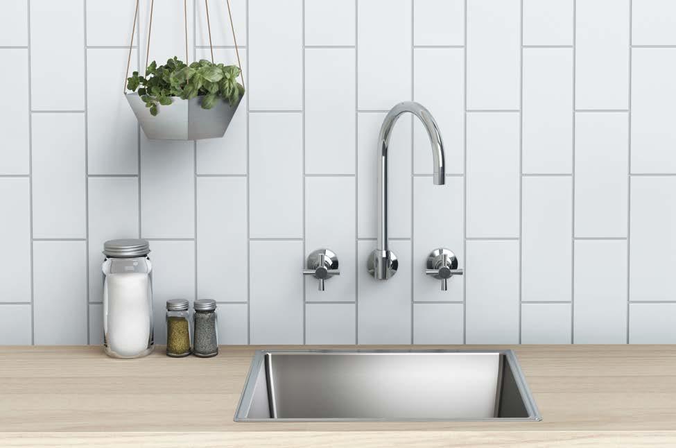 GEN X IMAGE SELECTED GEN X PRODUCTS AVAILABLE IN BOTH LEVER AND CROSS HANDLE OPTIONS WALL SINK SET