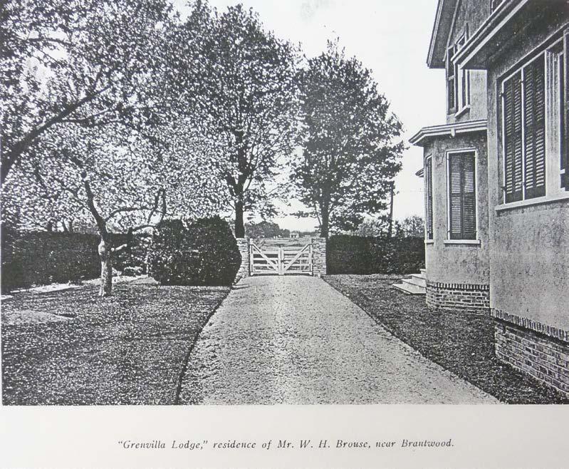 Figure 4: Photograph of Grenvilla Lodge facing Lakeshore
