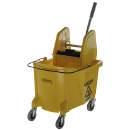 S E C T I O N B Cleaning Supplies Bucket & Wringer Combinations Carlisle Bucket w/downpress Wringer Durable and corrosion resistant