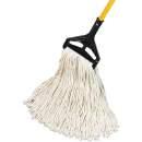 Yellow ea Cut Mop Heads Golden Star Starline 4-Ply Cotton Wet Mops 100% cotton yarn absorbs 2-3 times its own weight.