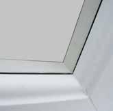 With our sliding sash window having no visible gaskets the white smooth and white wood-grain