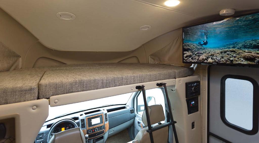 Relax & Unwind Thanks to a bed that was inspired by your own, Citation Sprinter