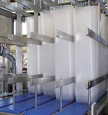Options Format changeovers Storage systems The GRUNWALD quick-change system for cup slats is a further step towards increase in efficiency