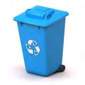 RECYCLING Current System: Dual-Stream / Two Franchise Areas (Provided by Waste Management and Republic Services)...,,.