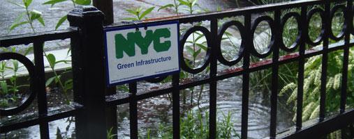 CSO and Urban Systems [NYC DEP] In older cities like New York, water from storm events exceed sewer system capacity, and due to the combined stormwater and sewage system, flow