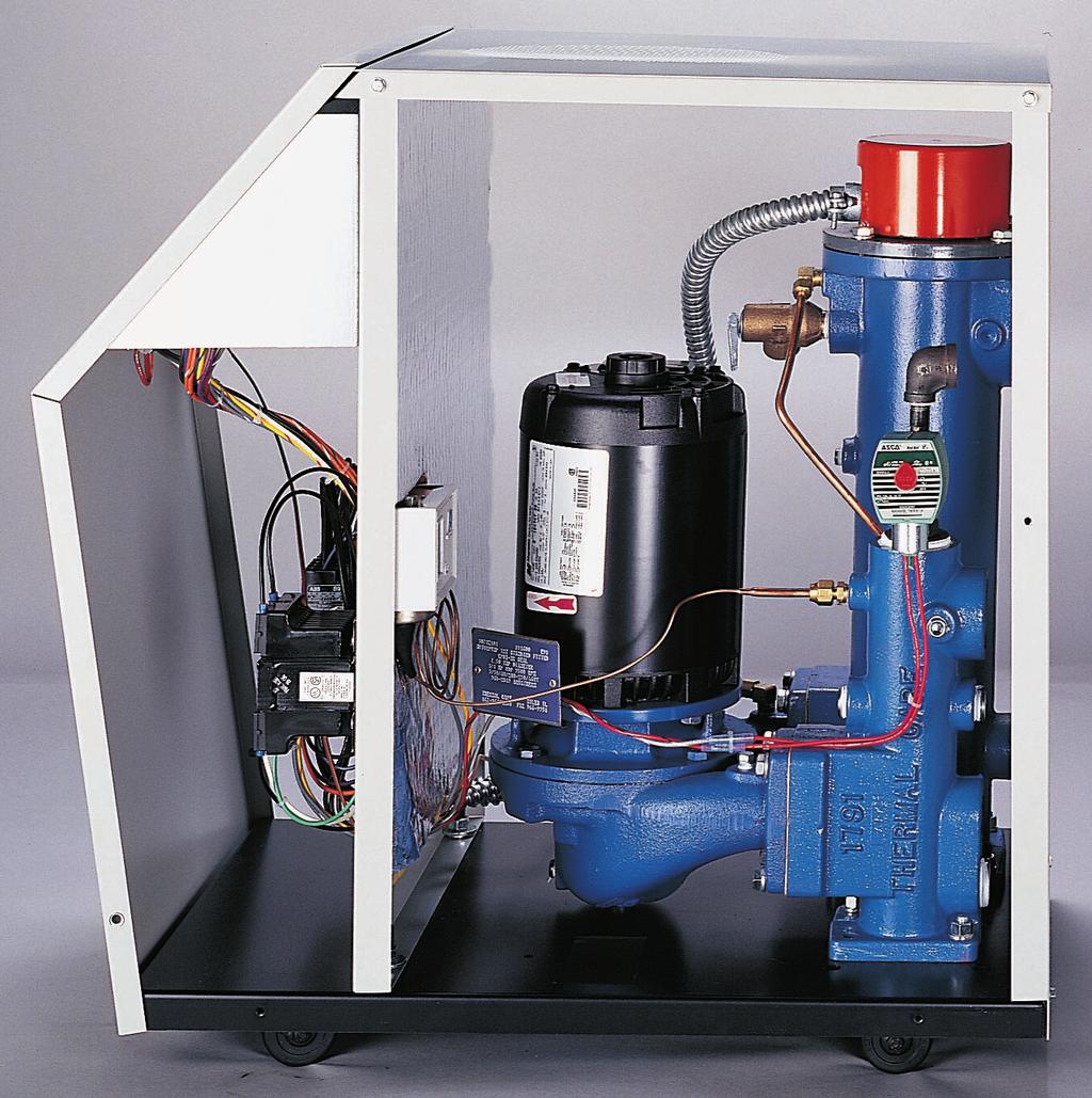 Removable side, top and front panels provides easy access to entire interior Bypass line protects heater and pump if process flow is shut off Long-life, low-watt density incoloy heaters (9-24kw)