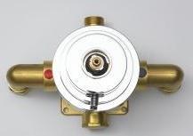 4. DIMENSIONS ALL DIMENSIONS ARE APPROXIMATE CONCEALED VALVE EXPOSED VALVE 5.