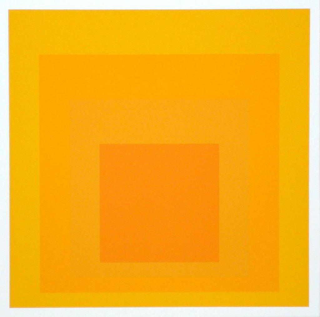 The Bauhaus Josef Albers, who was a student of Itten, also wrote about color theory.