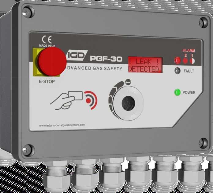 Keyless RFID Control PGF- Effective Gas Safety Proving and Gas Detection Controller RFID Gas Proving, Ventilation Control & Gas Detection, off one panel Our range of gas proving systems can be used