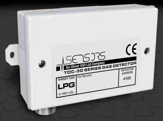 Order Codes TOC-A Series Detectors Gas Standard Range Order Code Typical Cell Life external sensor internal sensor 0-100% LEL TOC-31A-PHC 0-100% LEL TOC-A-PHC Carbon