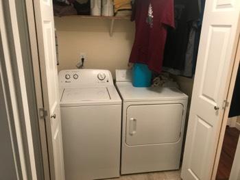 1. Location Hallway Laundry 2. Condition Ceiling and walls are in good condition overall. Accessible outlets operate. 3.