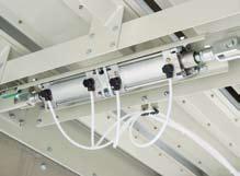 Proven pneumatic discharge. The discharge design ensures even feeding and uniform product dwell times in the dryer.