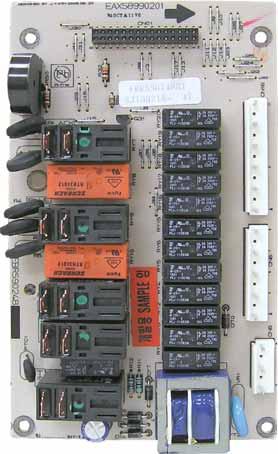 RY7 RY9 CN16 Disconnect Disconnect RY11 RY12 CN6 RY14 CN5 Note: Where applicable, board callout arrows identify pin #1. Location (See Control Boards and Panel Connections.