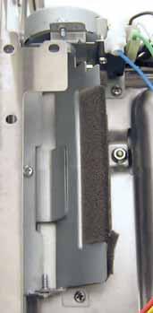) Actuator Arm The Damper Motor has a D-shaped shaft that is inserted into the top of the inlet damper door, and inserted into a link.
