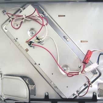 Upper Heater Assembly To remove the Upper Heater Assembly: 1. Remove the Upper Cooling Motor. (See Upper Cooling Motor Removal.) 2. Remove the Air Tunnel Cover. (See Air Tunnel Cover.) 3.