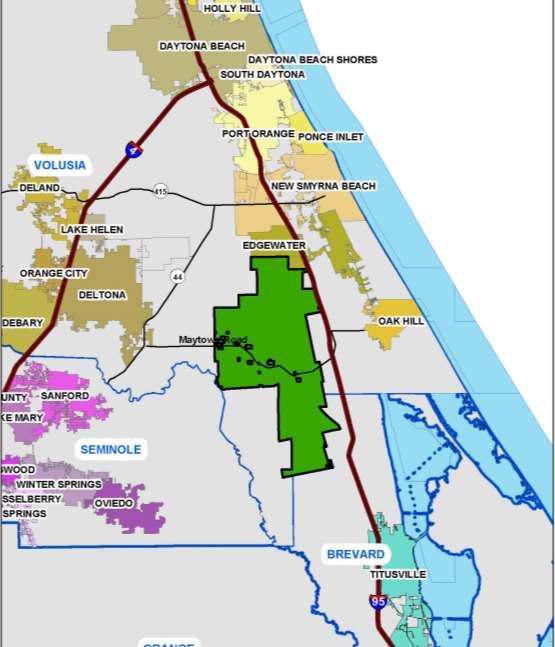 Farmton 47,000 acres in Volusia County 11,500 acres in Brevard County Current