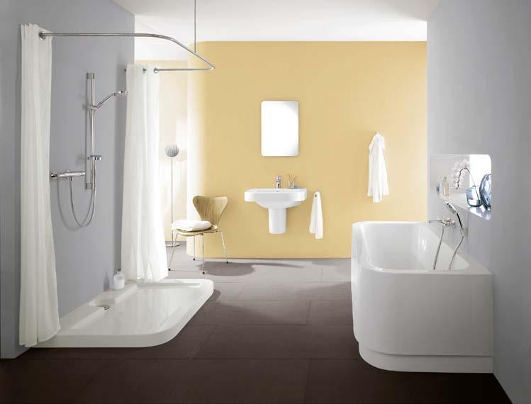 16 Elegance. Mixers My style in the bathroom: Elegance. Sensual, playful shapes. Beautiful, decorative shapes and details awaken the senses.