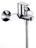 installation # 31675, -000 Talis E 2 # 31612, -000 Single lever bath mixer, exposed installation # 31642, -000 Single lever shower