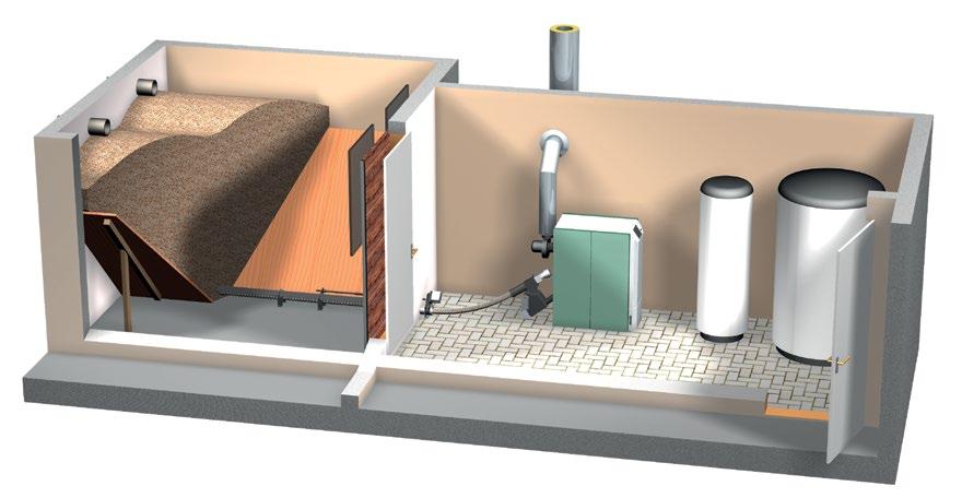 Discharge systems HERZ offers for each room and space situation a variety of solutions to store the wood pellets and to discharge the fuel via