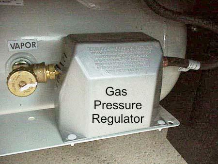 SECTION 5 PROPANE GAS that the regulator vent faces downward and that the cover is kept in place to minimize vent blockage that could result in excessive propane pressure causing fire or explosion.