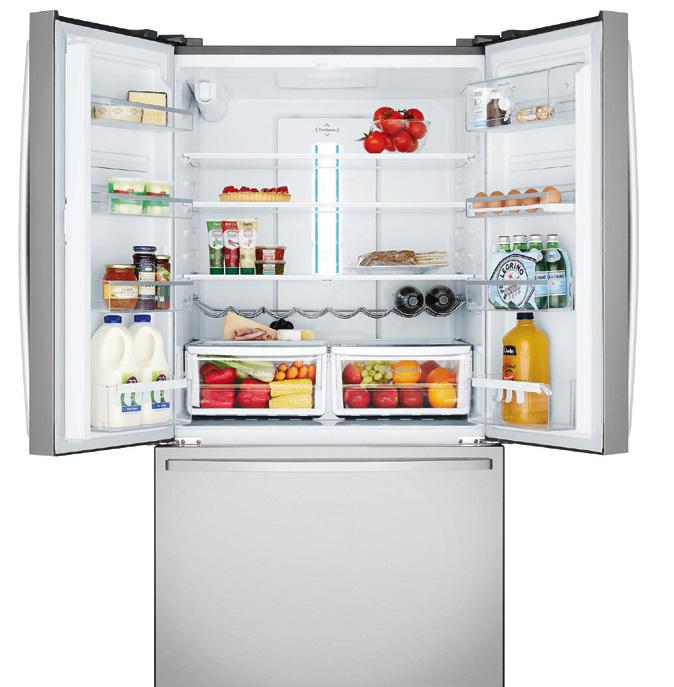With 7 freezer compartments organising your freezer has never been so easy. Available in standard or fully plumbed for ice and water dispensing.