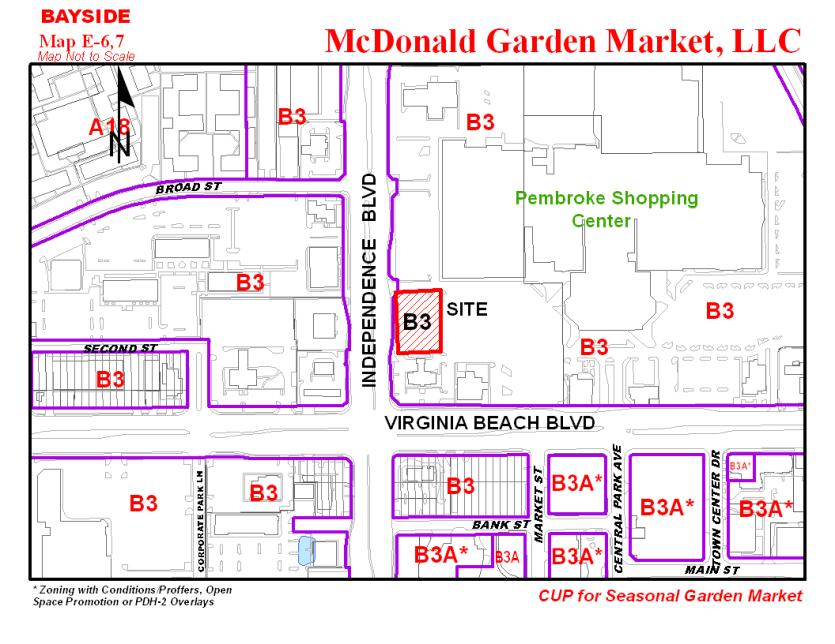 REQUEST: Conditional Use Permit (Seasonal Garden Market) 22 February 13, 2013 Public Hearing APPLICANT: MCDONALD GARDEN MARKET, LLC PROPERTY OWNER: SEARS AND ROEBUCK STAFF PLANNER: Stephen J.