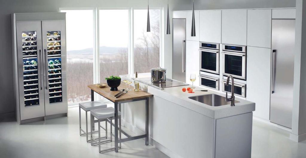 All models are stand-alone independent units use your imagination to arrange them into your kitchen as desired either as single columns or in a wide array of possible side-by-side combinations.