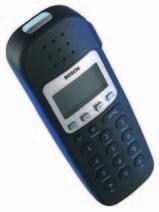 The DECT6000 handset can be used like a standard telephone, or as a fully-featured alphanumeric pager.