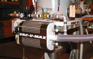 Vacuum Source Venturi. Runs on compressed air. No moving parts. Simple.