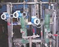 COLD PAD BATCH CYLINDER DRYING RANGE Dyeing padder with two nos. Hydraulic deflection controls.