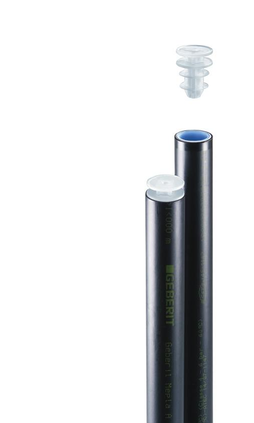 Geberit Mepla. Safe simple economical. The Geberit Mepla multilayer pipe system combines the characteristics of synthetic product materials with those of metals in an extraordinary way.