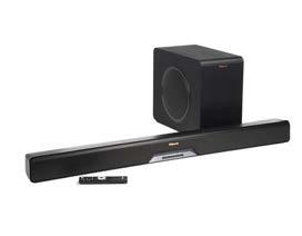 KLIPSCH SPECIALTY SPEAKERS SOUND BARS WITH WIRELESS SUBWOOFERS Wireless multi-room ready HDMI 2.0 for 4K audio pass through Built-in Dolby Audio decoding RSB-8 2-WAY SOUND BAR WITH 6.