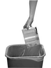 NOTE: Emptying the dirt container after every use will help prevent over filling and ensure that the vacuum is ready to go the next time you clean.