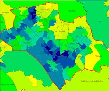Luton and Dunstable Local Context Socio-economic context The adjacent Luton wards are characterised by relatively high levels of multiple