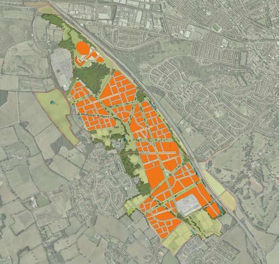 Design concept Bushwood Masterplan: A Vision for Luton and Dunstable This chapter describes the masterplan proposal for the Bushwood site.
