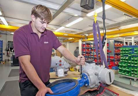 commissioned on-site by Rotork service engineers - Contact your local service centre to discuss this option Loan Actuator Service Our service technicians and workshops carry a large stock of loan