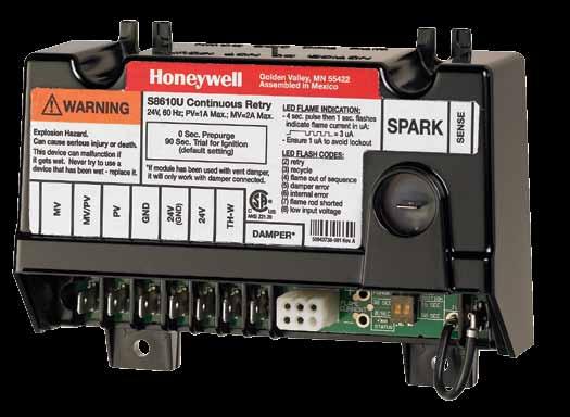 Ignition Modules Honeywell ignition controls have a long history of safe and reliable performance. Grow your business while reducing inventory with Universal ignition modules.